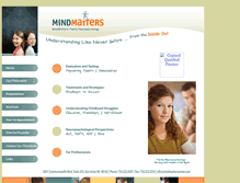 Tablet Screenshot of childmindmatters.com